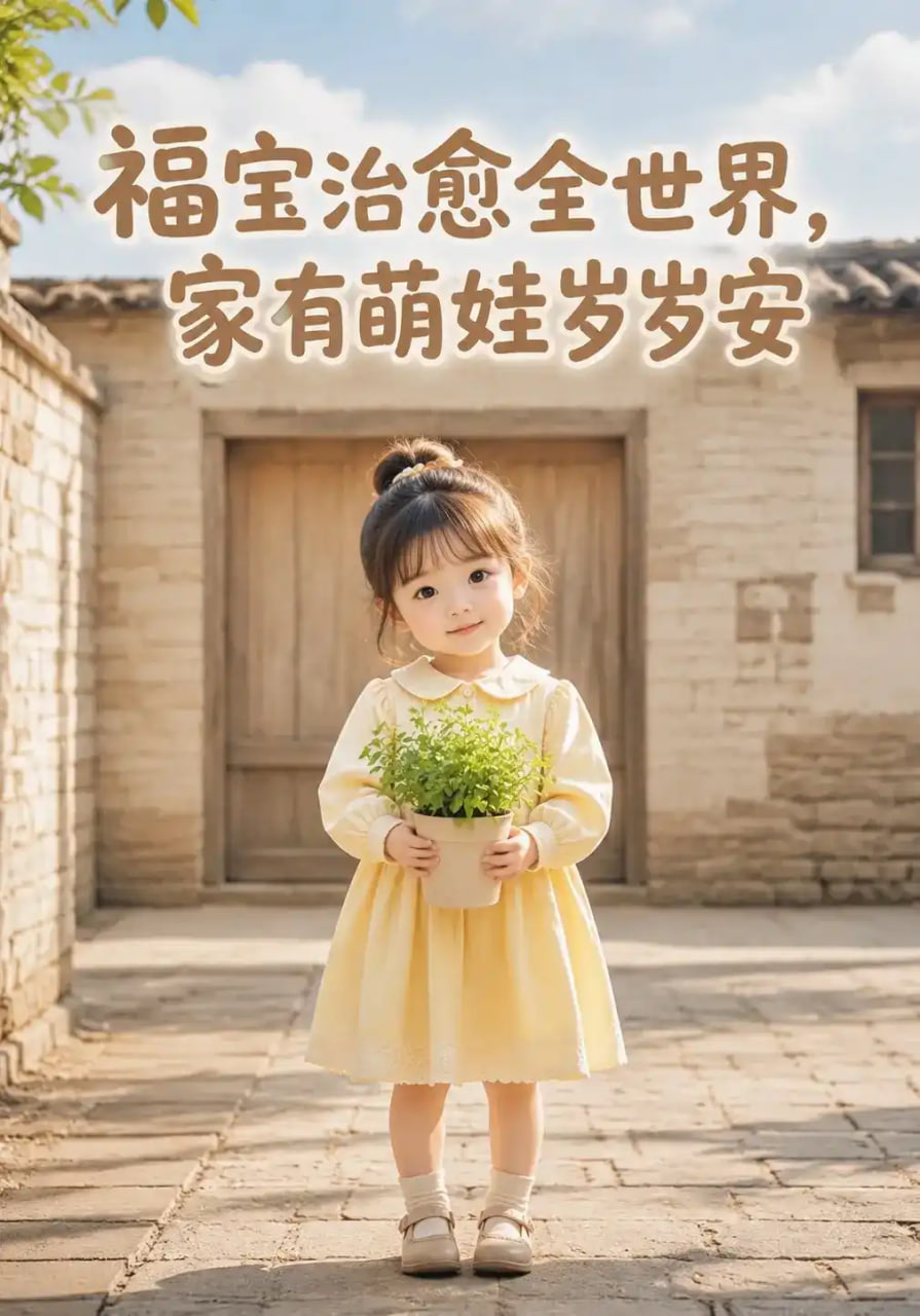 福宝治愈全世界，家有萌娃岁岁安