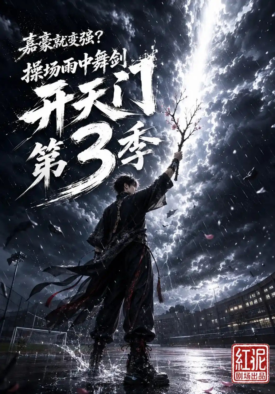 嘉豪就变强？操场雨中舞剑开天门第3季